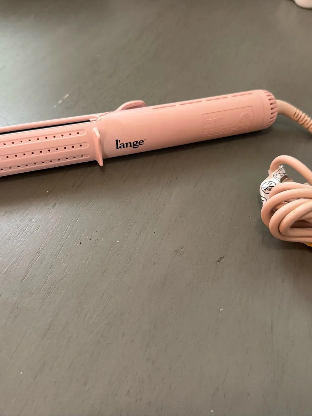 L'ANGE HAIR Le Duo Grande 360° Airflow Straightener - Blush